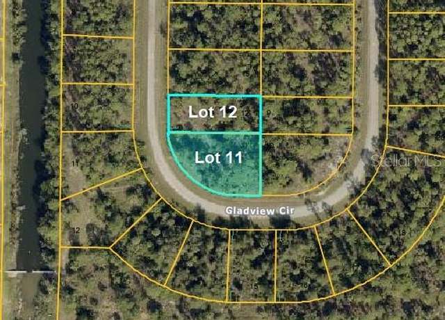 Property at LOT 12 BLOCK 2348 Gladview Cir, North Port, FL 34288