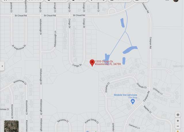 Property at 1333 Congo Dr, Poinciana, FL 34759
