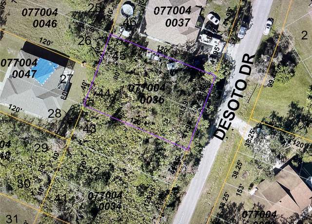 Property at LOTS 44 & 45 Desoto Dr, North Port, FL 34287