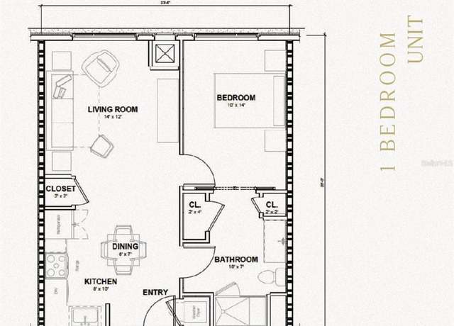 Property at 4849 W Irlo Bronson Hwy #406, Kissimmee, FL 34746, 1 bed, 1 bath