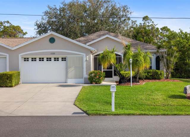 Property at 1332 Hedgewood Cir, North Port, FL 34288, 2 beds, 2 baths