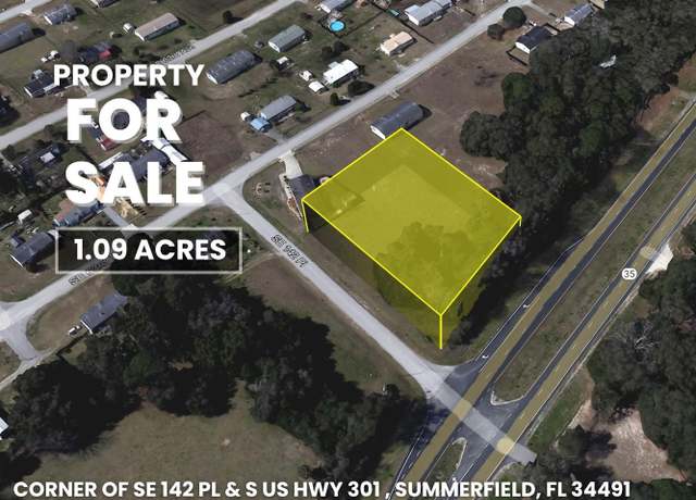 Property at Corner SE 142nd Place & S US Hwy-301, Summerfield, FL 34491