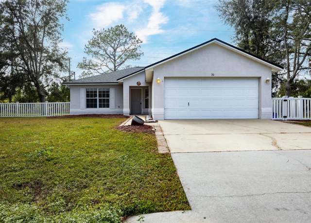 Property at 30 Sergeant Ct, Palm Coast, FL 32164, 3 beds, 2 baths