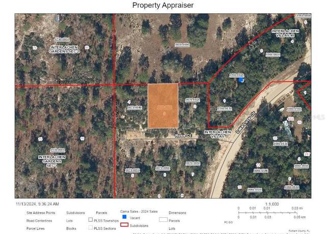 Property at 0 Rose Ct, Interlachen, FL 32148