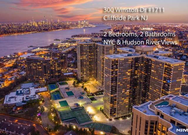 Property at 300 Winston Dr #1711, Cliffside Park, NJ 07010, 2 beds, 2 baths