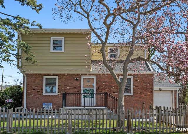 Property at 136 Palsa Ave, Elmwood Park, NJ 07407, 3 beds, 2 baths