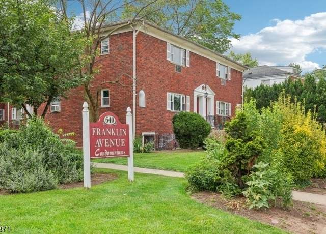 Property at 640 Franklin Ave Unit H1, Nutley Twp., NJ 07110-1200, 1 bed, 1 bath