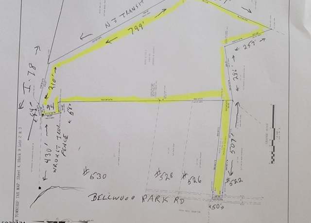 Property at 524 Bellwood Park Rd, Bethlehem Twp., NJ 08802-1209