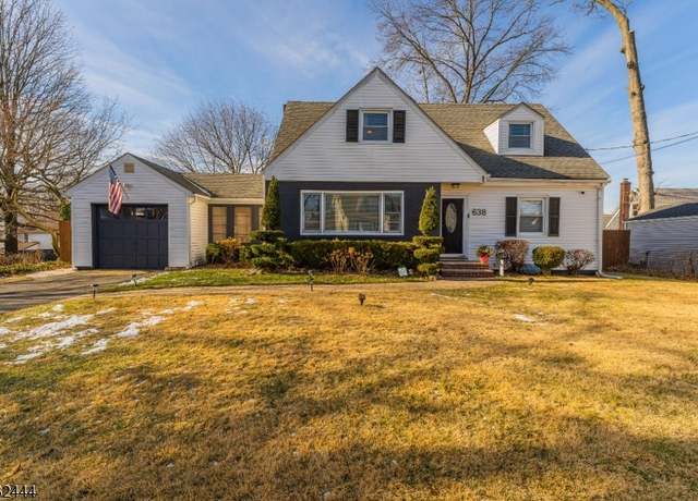 Property at 638 Robinson Ter, Union Twp., NJ 07083-7321, 4 beds, 2.5 baths