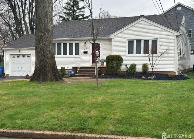 Property at 29 Glendale Rd, Colonia, NJ 07067, 3 beds, 1.5 baths