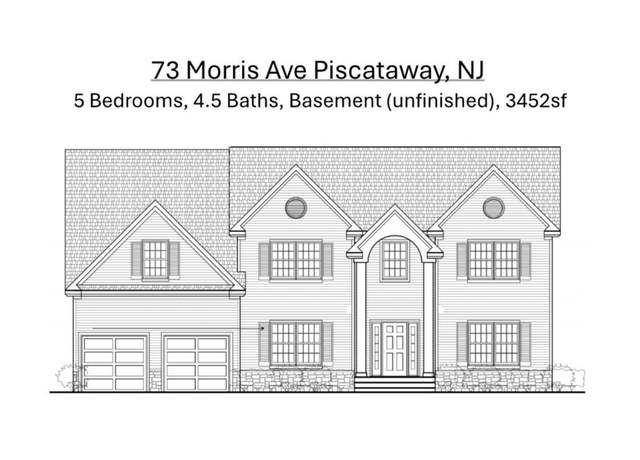 Property at 73 Morris Ave, Piscataway, NJ 08854, 5 beds, 4.5 baths