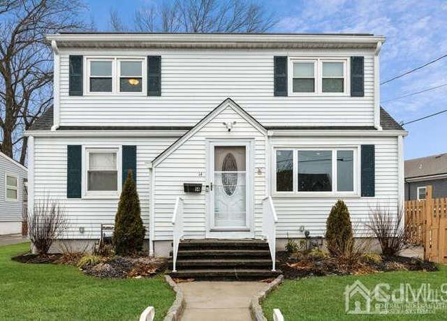 Property at 14 Seymour Ave, Woodbridge Proper, NJ 07095, 4 beds, 1.5 baths