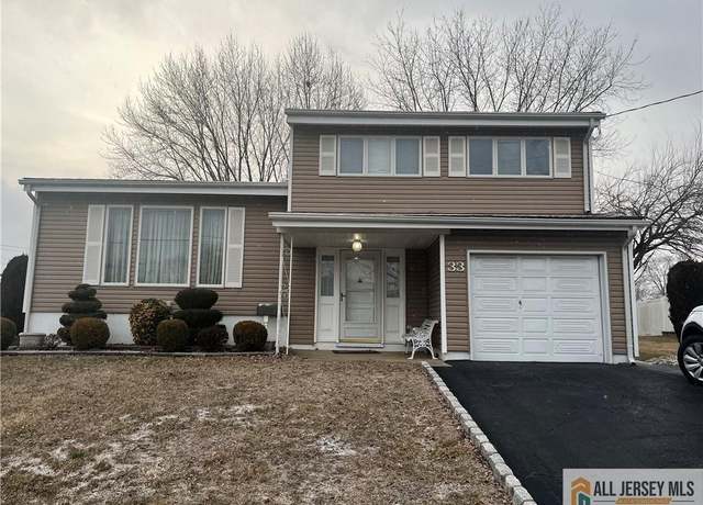 Property at 33 Gerard Ave, Old Bridge, NJ 08857, 3 beds, 1.5 baths