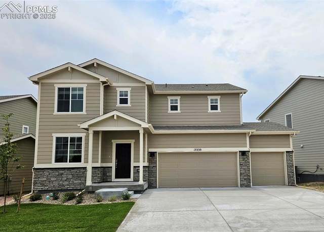Property at 13339 Valley Peak Dr, Peyton, CO 80831, 4 beds, 2.5 baths