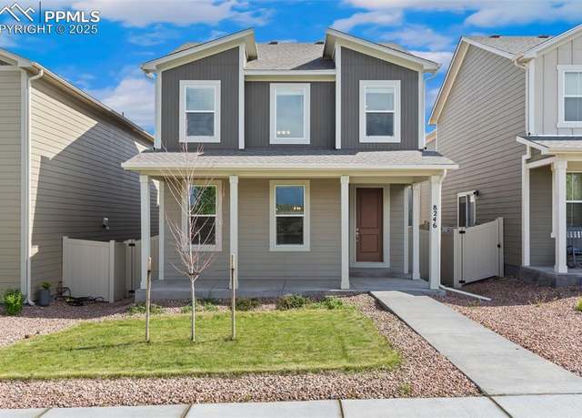 Property at 8246 Nutterbutter Pt, Colorado Springs, CO 80925, 3 beds, 2.5 baths