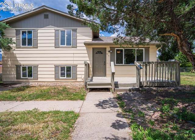 Property at 810 Hutchinson Dr, Colorado Springs, CO 80910, 4 beds, 2 baths