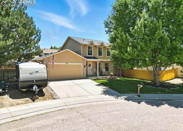 Property at 285 Lanfare Pl, Colorado Springs, CO 80911, 4 beds, 3.5 baths