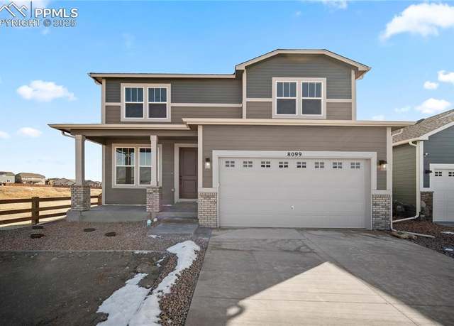 Property at 8099 Moosejaw Dr, Colorado Springs, CO 80908, 5 beds, 3.5 baths