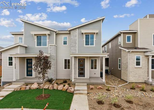 Property at 2435 Vanhoutte Vw, Colorado Springs, CO 80915, 3 beds, 2.5 baths