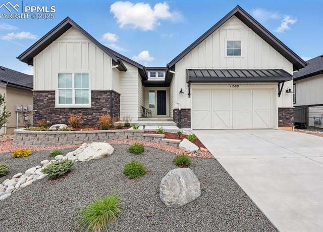 Property at 11599 Silver Charm Way, Colorado Springs, CO 80921, 4 beds, 3.5 baths