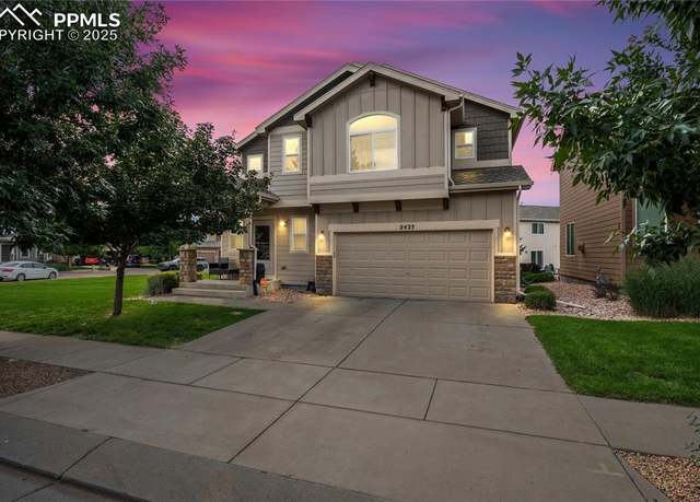 Property at 2425 Sierra Springs Dr, Colorado Springs, CO 80916, 3 beds, 2.5 baths