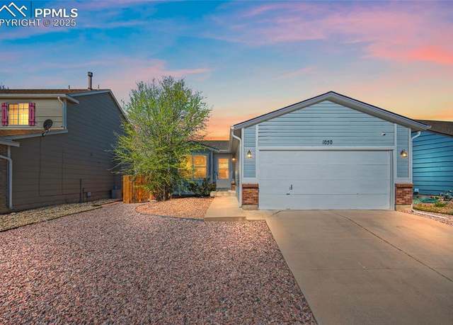 Property at 1050 Ancestra Dr, Fountain, CO 80817, 4 beds, 2 baths
