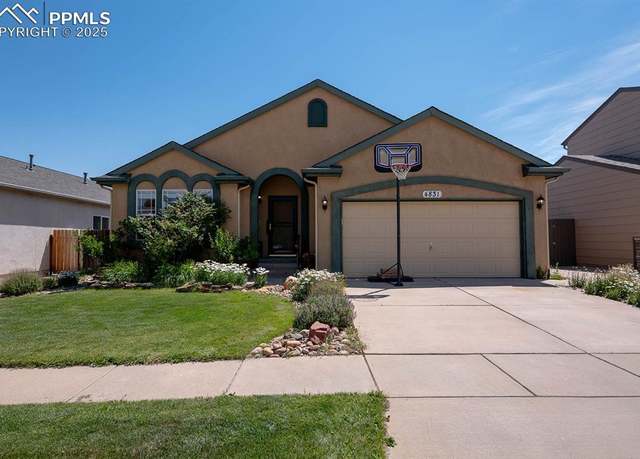 Property at 4831 Desert Varnish Dr, Colorado Springs, CO 80922, 5 beds, 3 baths
