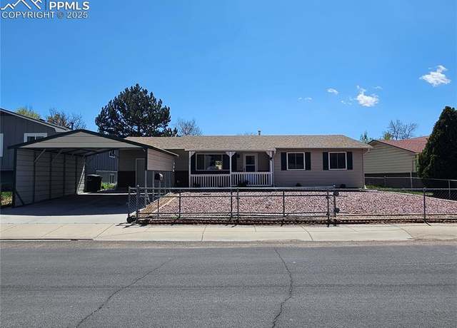 Property at 7015 Harding St, Colorado Springs, CO 80911, 3 beds, 1 bath