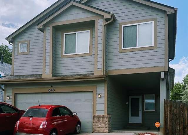 Property at 648 High Tea Ct, Fountain, CO 80817, 4 beds, 2.5 baths
