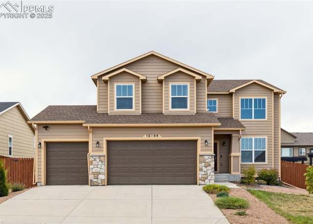 Property at 12756 Sunrise Ridge Dr, Peyton, CO 80831, 5 beds, 3.5 baths