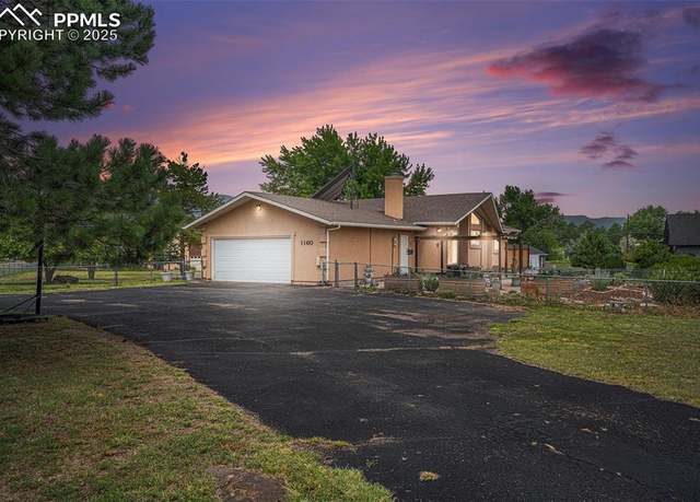 Property at 1160 Berglind Rd, Colorado Springs, CO 80920, 5 beds, 3 baths
