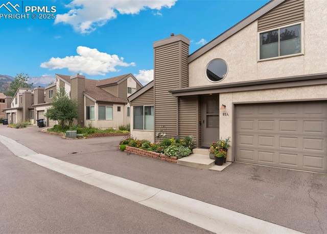 Property at 81 Crystal Park Rd #A, Manitou Springs, CO 80829, 3 beds, 2.5 baths