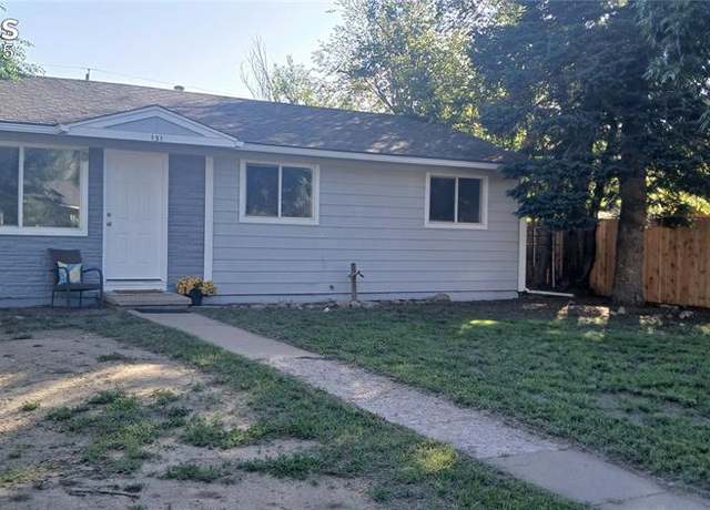 Property at 131 Hayes Dr, Colorado Springs, CO 80911, 3 beds, 1 bath