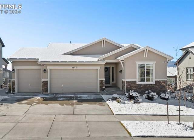 Property at 4943 Sand Canyon Trl, Colorado Springs, CO 80924, 5 beds, 4 baths