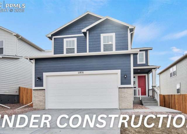 Property at 11981 Lake Trout Dr, Colorado Springs, CO 80925, 3 beds, 2.5 baths