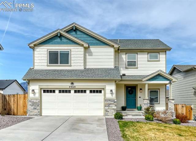 Property at 4968 Wolf Moon Dr, Colorado Springs, CO 80911, 4 beds, 3.5 baths