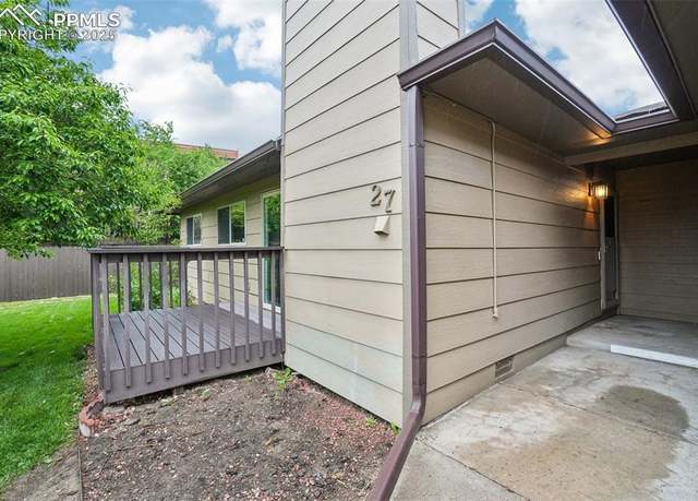 Property at 27 Stovel Cir, Colorado Springs, CO 80916, 2 beds, 2 baths