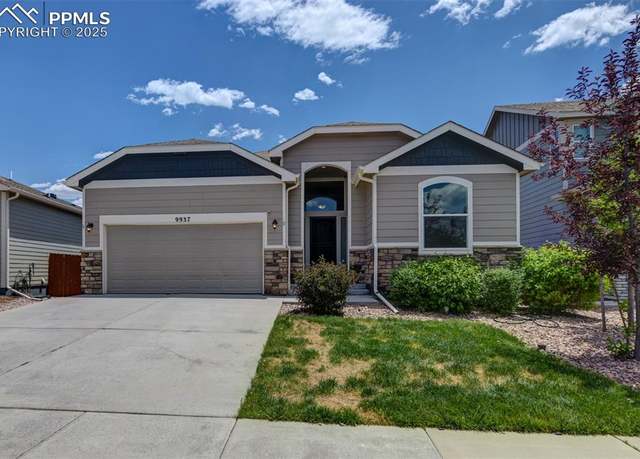 Property at 9937 Morning Vista Dr, Peyton, CO 80831, 5 beds, 4 baths