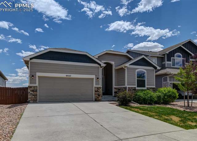 Property at 9937 Morning Vista Dr, Peyton, CO 80831, 5 beds, 4 baths