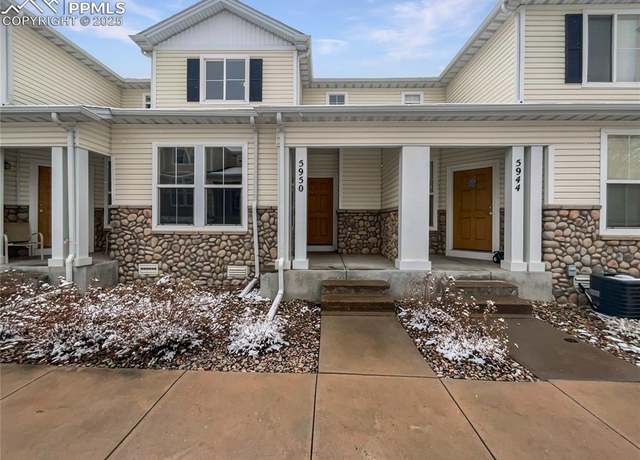 Property at 5950 Tympany Pt, Colorado Springs, CO 80923, 2 beds, 2.5 baths