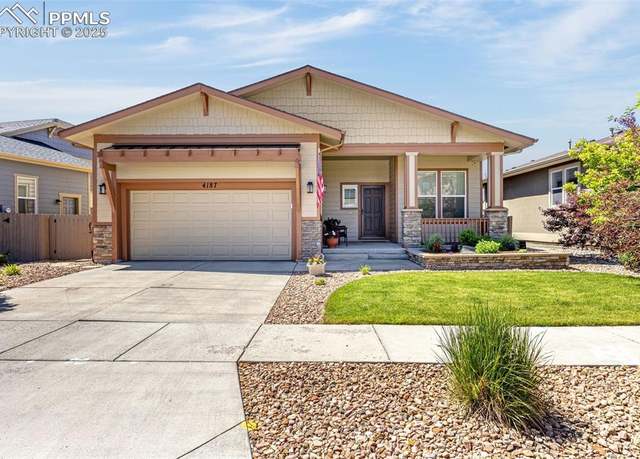 Property at 4187 Notch Trl, Colorado Springs, CO 80924, 4 beds, 3 baths
