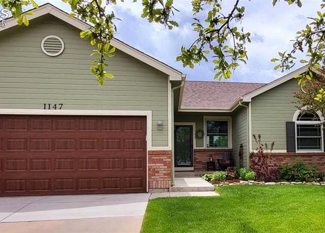 Property at 1147 Mount Estes Dr, Colorado Springs, CO 80921, 4 beds, 3 baths