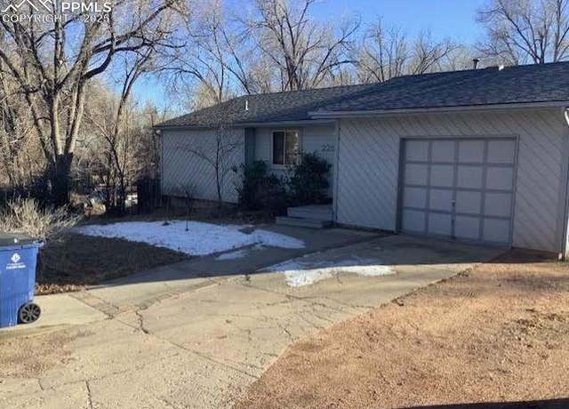 Property at 225 W Navajo St, Colorado Springs, CO 80905, 4 beds, 2 baths