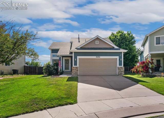 Property at 5454 Geode Ln, Colorado Springs, CO 80922, 4 beds, 3.5 baths