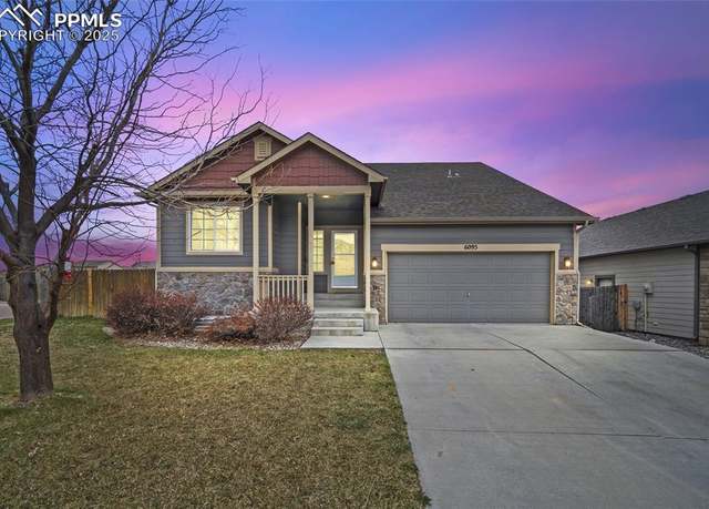 Property at 6095 San Mateo Dr, Colorado Springs, CO 80911, 4 beds, 2.5 baths