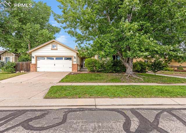 Property at 629 Golden Eagle Dr, Colorado Springs, CO 80916, 4 beds, 2.5 baths