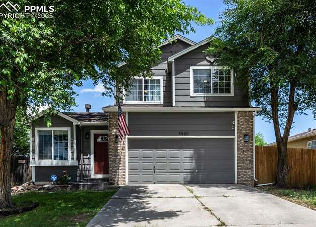 Property at 4530 W Jet Wing Cir, Colorado Springs, CO 80916, 3 beds, 3.5 baths