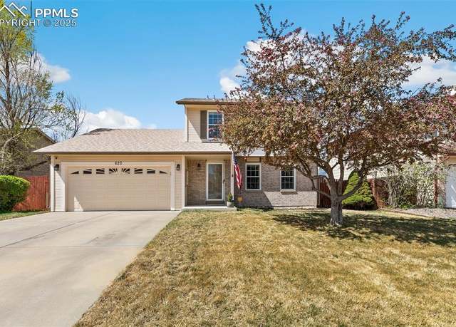 Property at 620 Jayton Dr, Colorado Springs, CO 80911, 4 beds, 3.5 baths