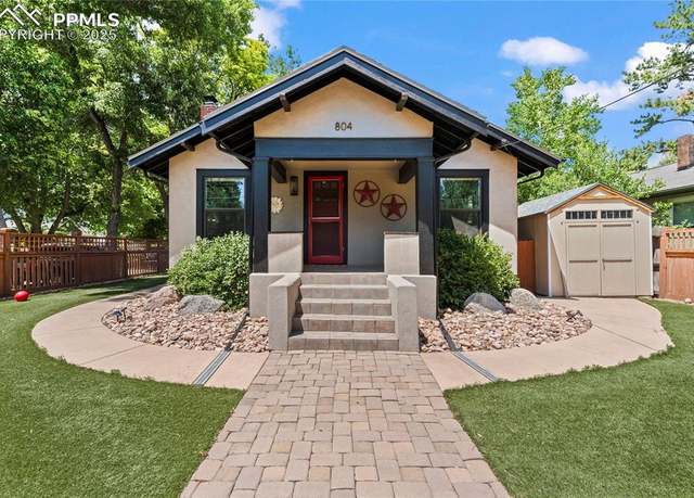 Property at 804 E Washington St, Colorado Springs, CO 80907, 3 beds, 1.5 baths