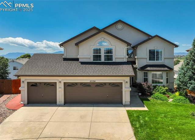 Property at 5334 Hopalong Trl, Colorado Springs, CO 80922, 4 beds, 3.5 baths
